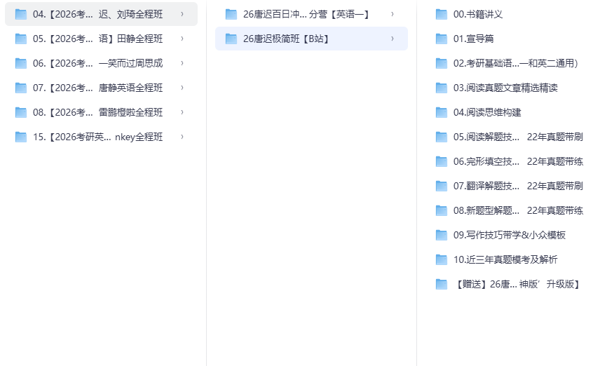 考研全系列:英语+政治+数学 