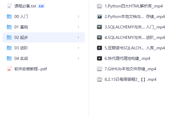 Python高级爬虫工程师【完结-从新手到高手加实战】