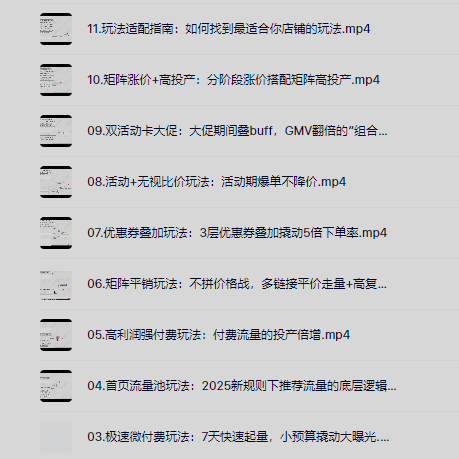 白凤电商拼多多日销千单训练营