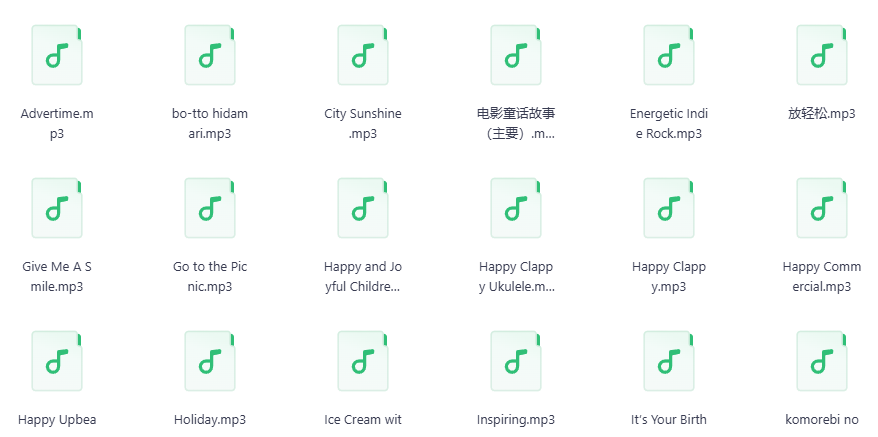 800+可商用音效BGM素材!全中文分类