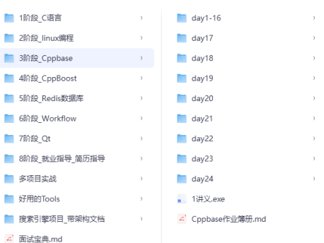 C++就业实战视频课程 – 从基础到项目开发全栈教程