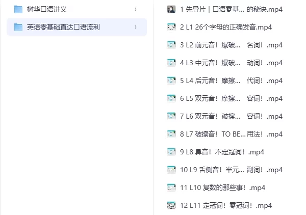 来自美国的周树华《英语零基础直达口语流利》【完结】