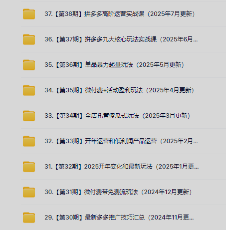 白凤电商拼多多日销千单训练营