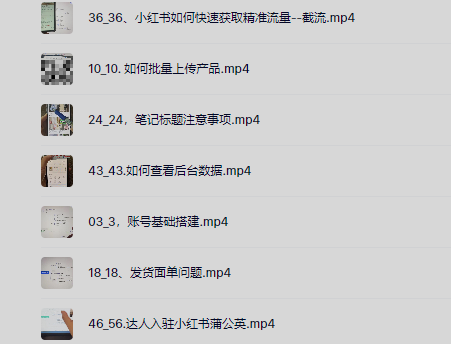 小红书爆款种草视频图文实操课