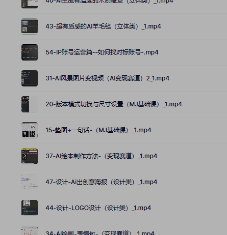 AI绘画+iP课程商业精品课程